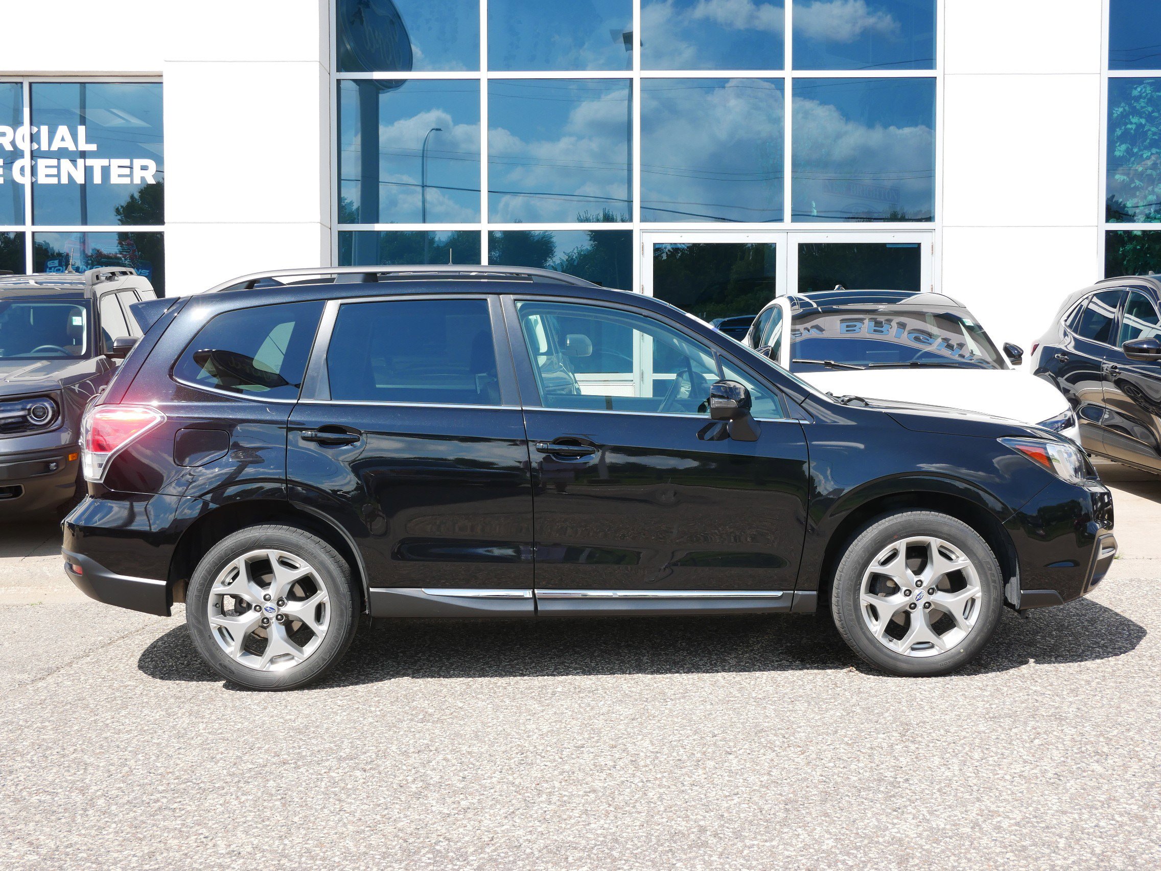 Certified 2018 Subaru Forester Touring with VIN JF2SJAWC7JH533609 for sale in New Brighton, Minnesota