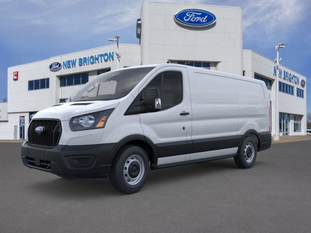New 2025 Ford Transit Cargo Van T-150 130 Low Rf 8670 GVWR RWD Van Low Roof Van