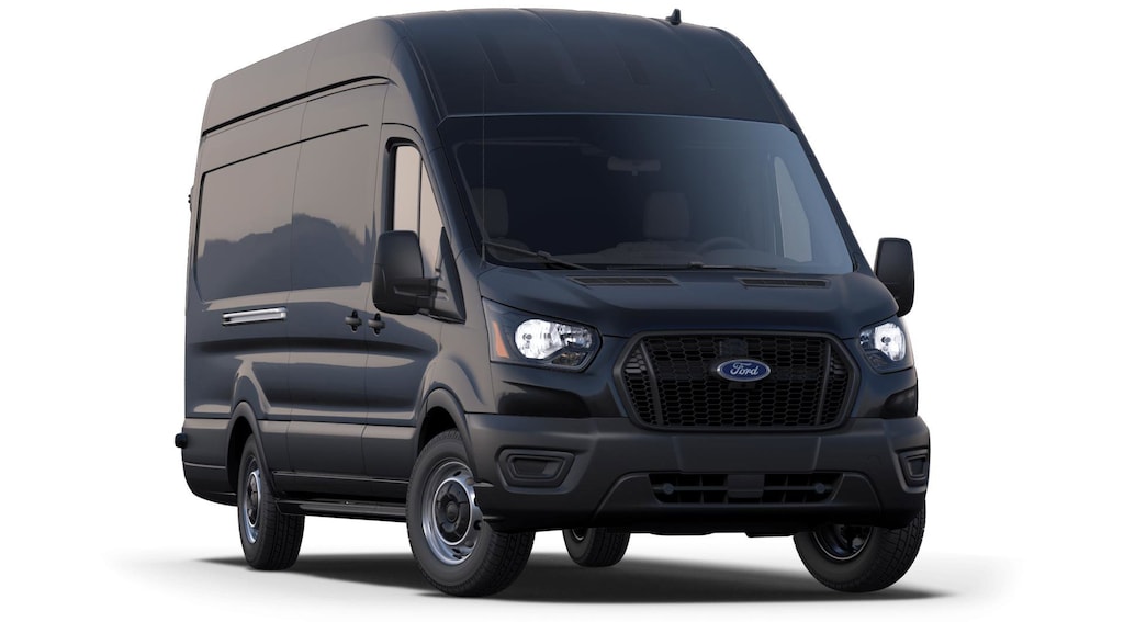 New 2025 Ford Transit Cargo Van T-350 148 EL Hi Rf 9500 GVWR RWD Van High Roof Ext. Van