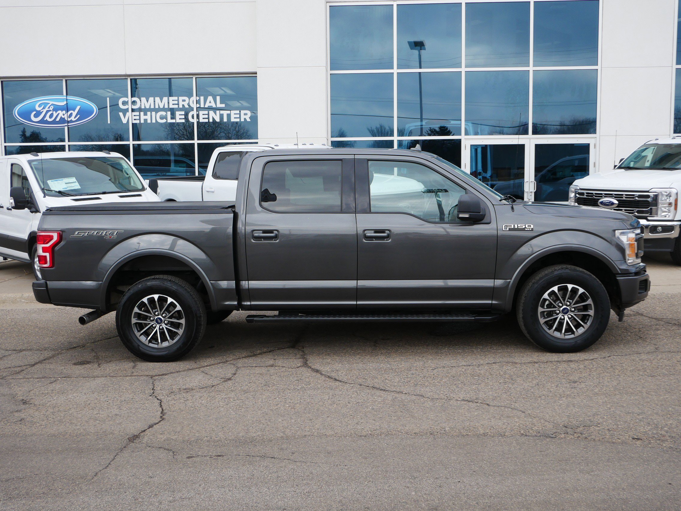 Used 2018 Ford F-150 XLT with VIN 1FTEW1EG7JKD81366 for sale in New Brighton, MN