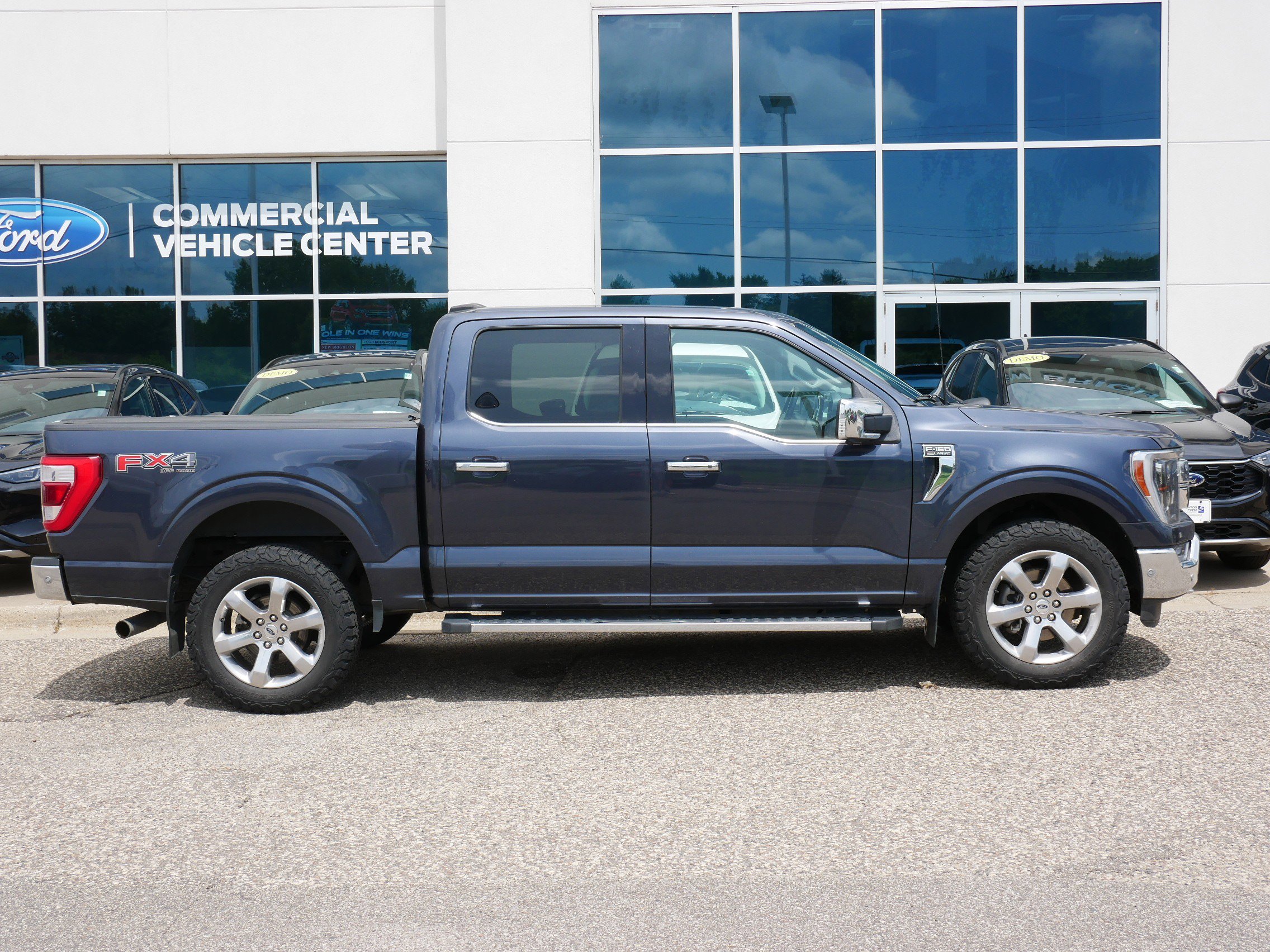 Used 2021 Ford F-150 Lariat with VIN 1FTFW1E89MFC32984 for sale in New Brighton, Minnesota