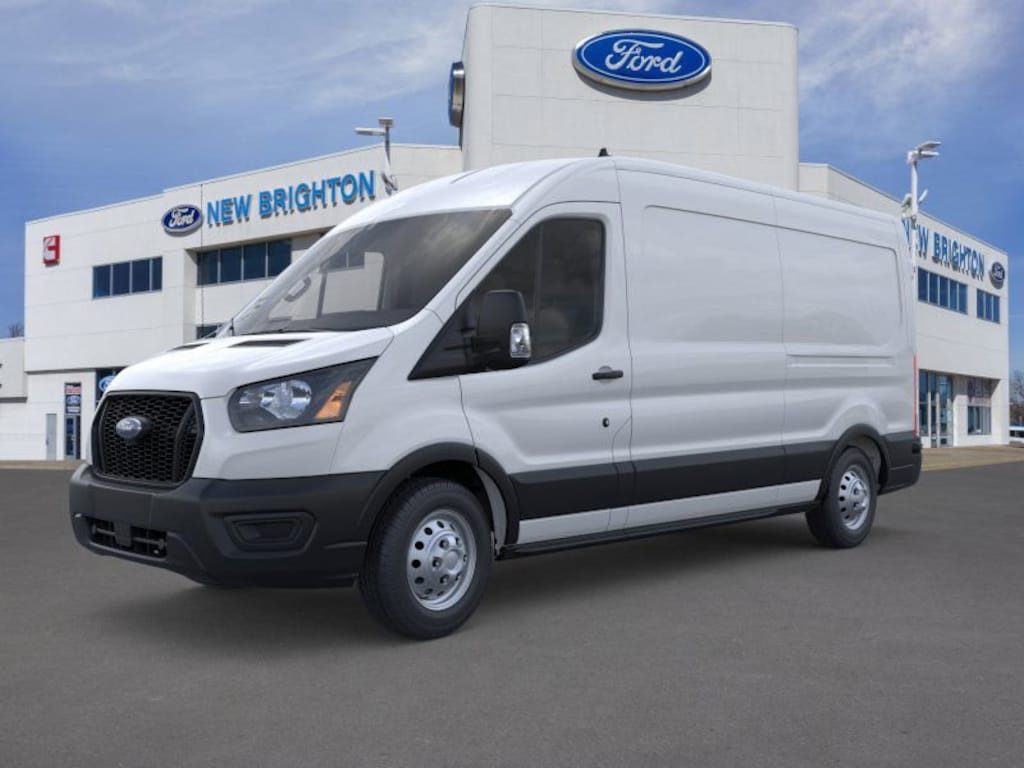 New 2025 Ford Transit Cargo Van T-350 148 Med Rf 9500 GVWR AWD Van Medium Roof Van