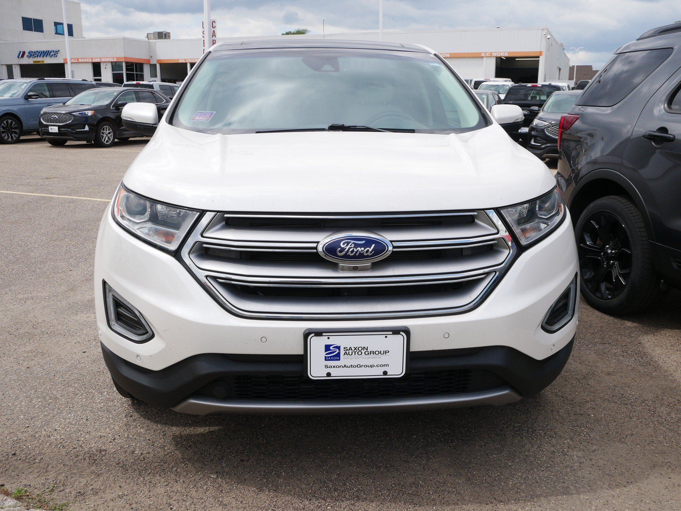 Used 2015 Ford Edge Titanium with VIN 2FMPK4K92FBB50206 for sale in New Brighton, Minnesota