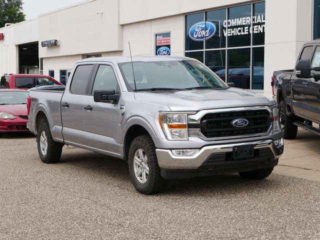 Used 2022 Ford F-150 XLT with VIN 1FTFW1E54NFA75565 for sale in New Brighton, MN