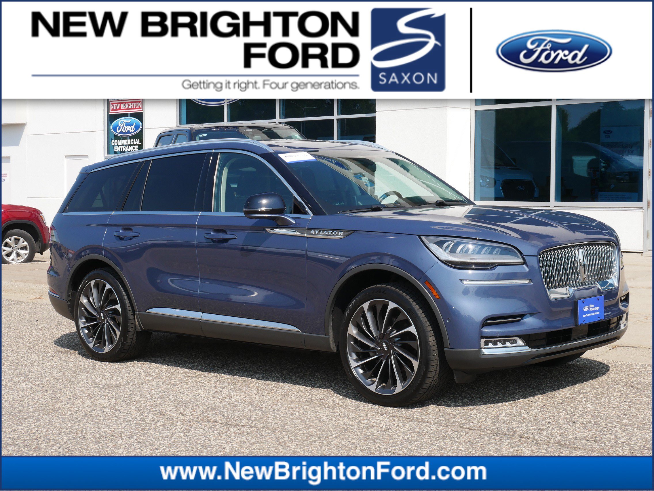 Used 2021 Lincoln Aviator Reserve with VIN 5LM5J7XC9MGL07247 for sale in New Brighton, Minnesota