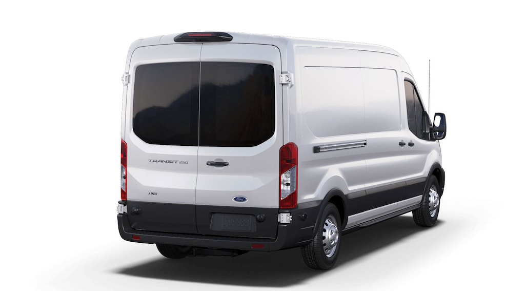 New 2025 Ford Transit Cargo Van T-250 148 Med Rf 9070 GVWR AWD Van Medium Roof Van