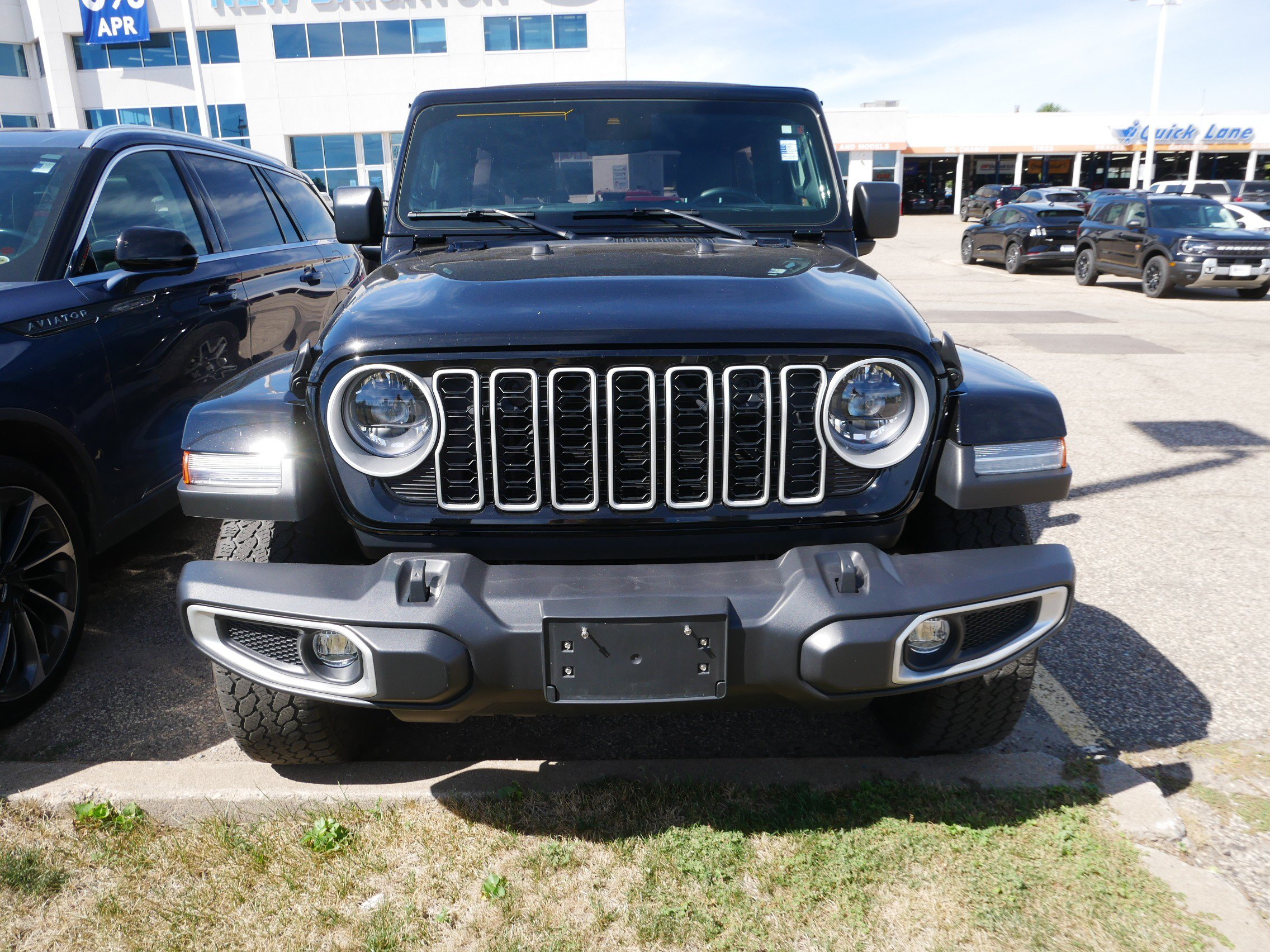 Used 2024 Jeep Wrangler 4-Door Sahara with VIN 1C4PJXEN7RW114175 for sale in New Brighton, Minnesota