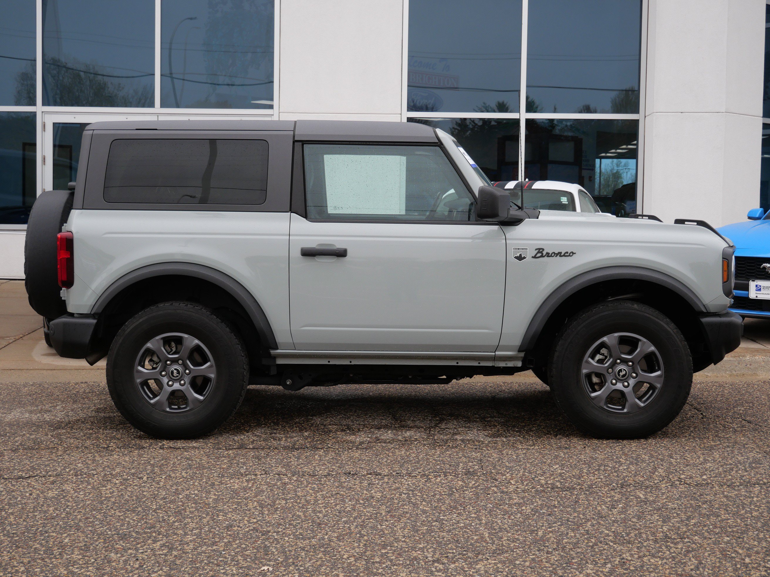 Certified 2023 Ford Bronco 2-Door Big Bend with VIN 1FMDE5AH6PLC12474 for sale in New Brighton, Minnesota