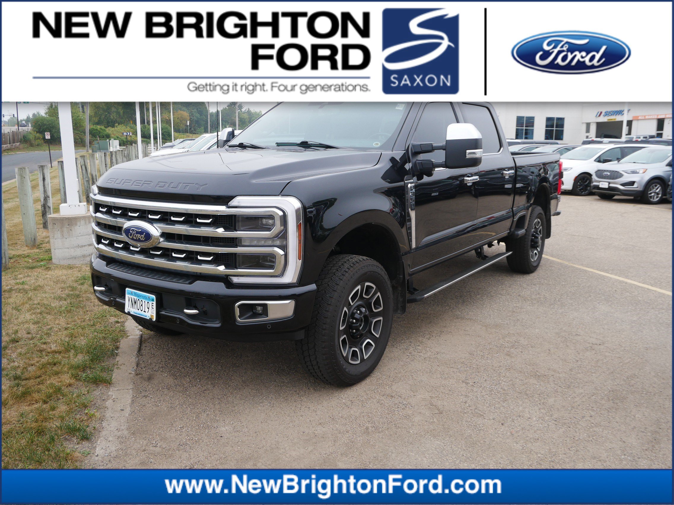 Certified 2024 Ford F-350 Super Duty Platinum with VIN 1FT8W3BN8RED37897 for sale in New Brighton, Minnesota