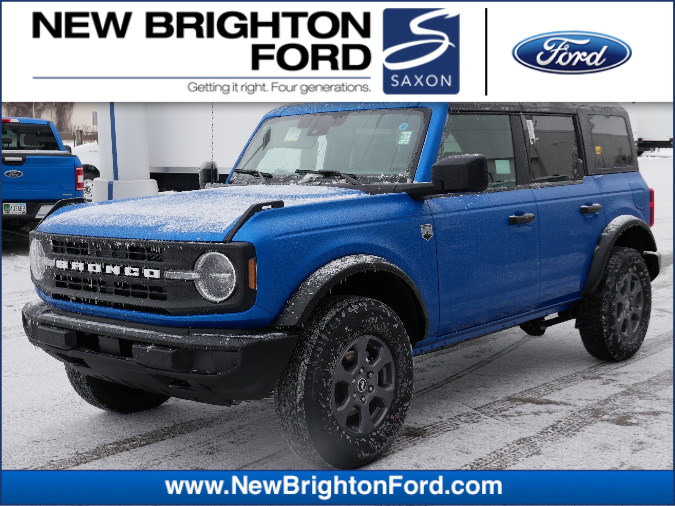 ブリヂストン　ブルー New Velocity Blue Metallic 2026 Ford Bronco For Sale at New