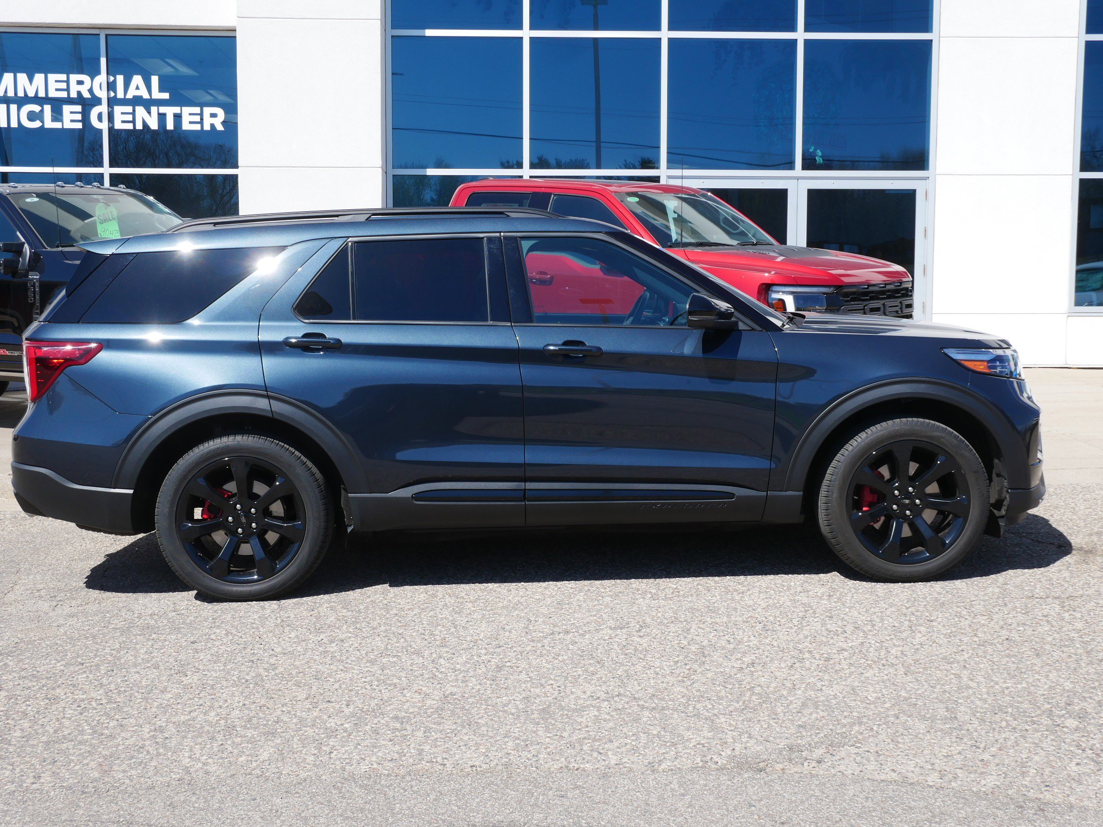 Certified 2023 Ford Explorer ST with VIN 1FM5K8GC8PGA51466 for sale in New Brighton, Minnesota