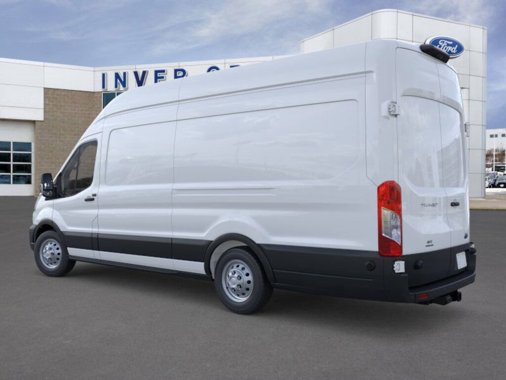 New 2025 Ford Transit Cargo Van T-350 148 EL Hi Rf 9500 GVWR AWD Van High Roof Ext. Van