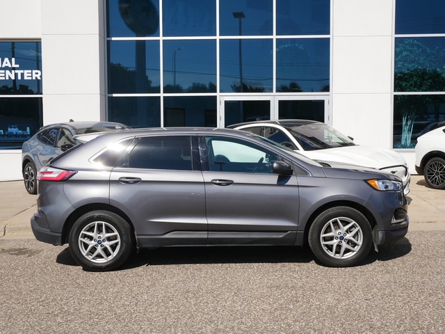 Used 2021 Ford Edge SEL with VIN 2FMPK4J98MBA49332 for sale in New Brighton, MN