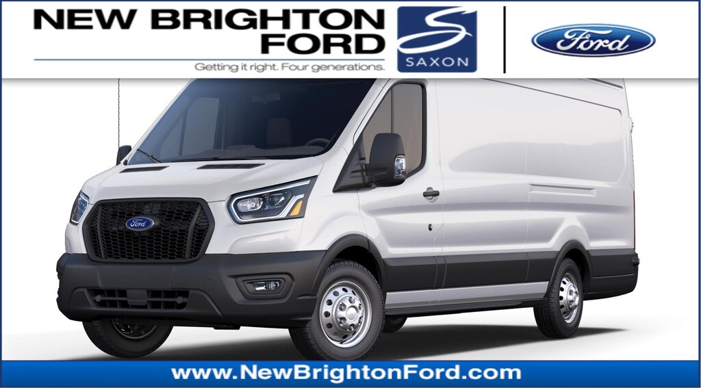 New 2025 Ford Transit Cargo Van T-350 148 EL Hi Rf 9500 GVWR AWD Van High Roof Ext. Van