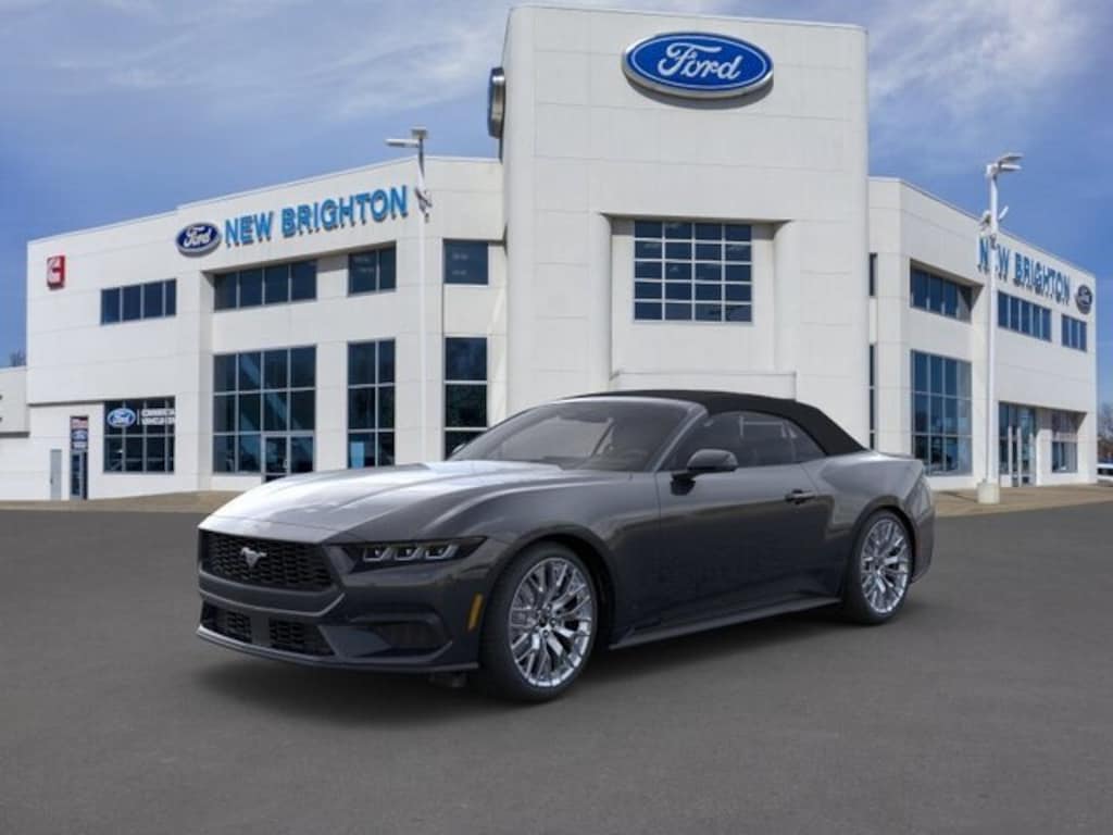 New Dark Matter Gray Metallic 2024 Ford Mustang For Sale at New