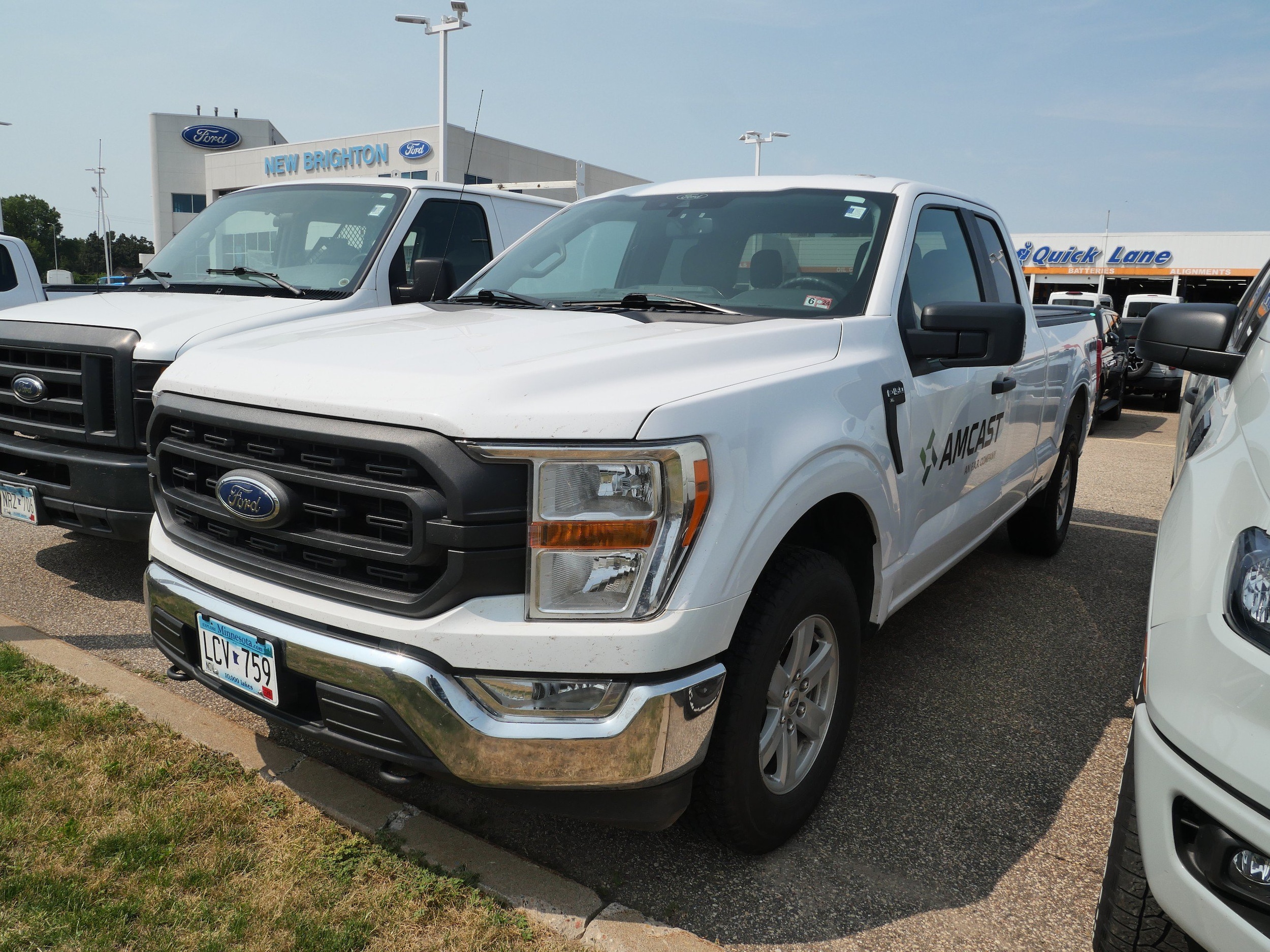 Used 2021 Ford F-150 XL with VIN 1FTEX1EPXMKD67835 for sale in New Brighton, Minnesota