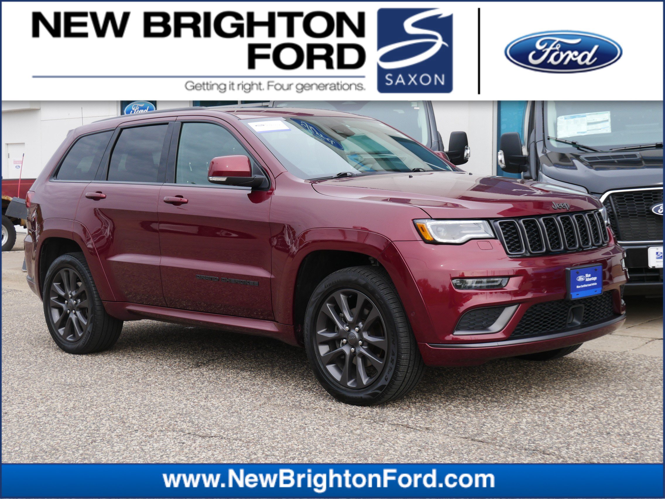 Used 2019 Jeep Grand Cherokee High Altitude with VIN 1C4RJFCG0KC733554 for sale in New Brighton, Minnesota