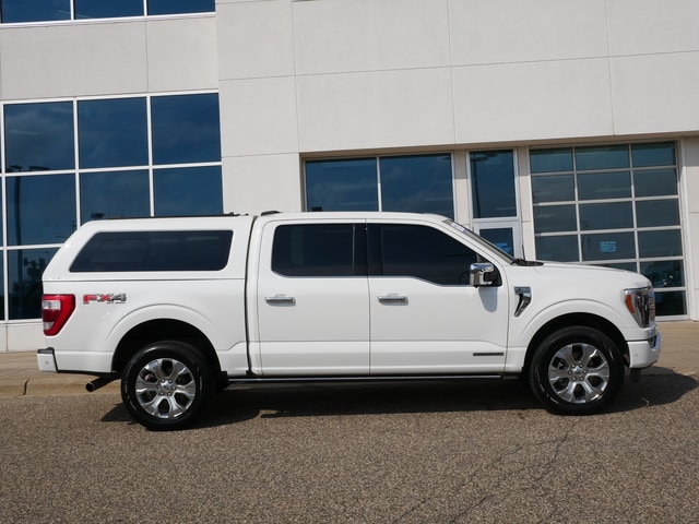 Used 2022 Ford F-150 Platinum with VIN 1FTFW1ED7NFA70996 for sale in New Brighton, Minnesota