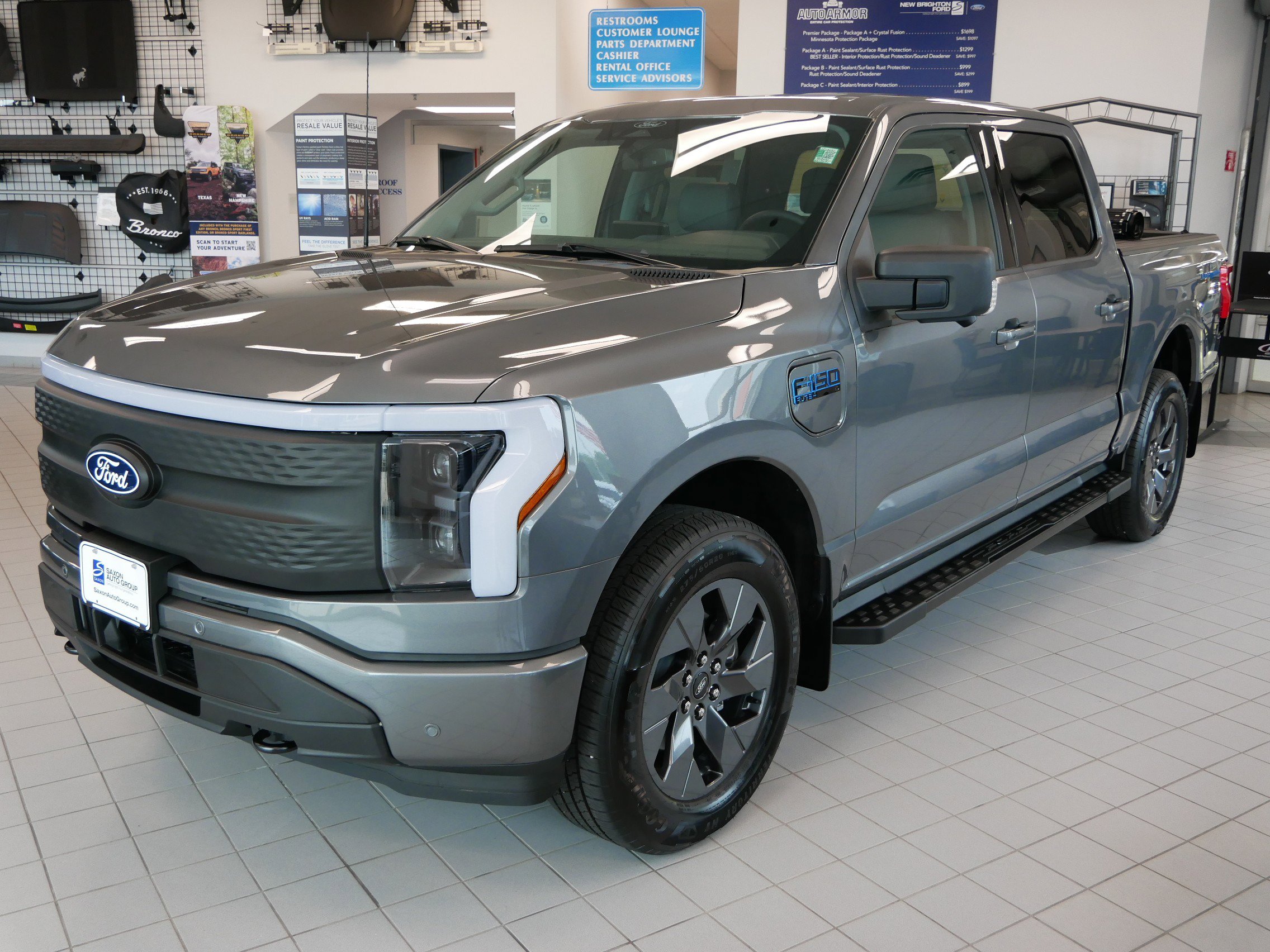 New Carbonized Gray Metallic 2025 Ford F-150 Lightning For