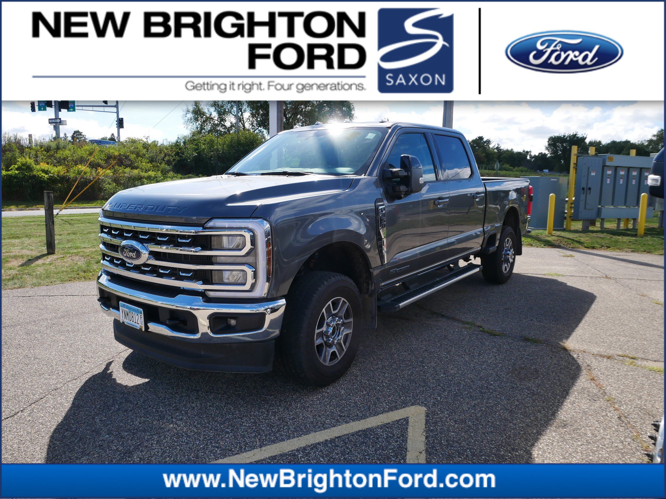 Used 2026 Ford F-350 Super Duty Lariat with VIN 1FT8W3BT5TEC01829 for sale in New Brighton, Minnesota