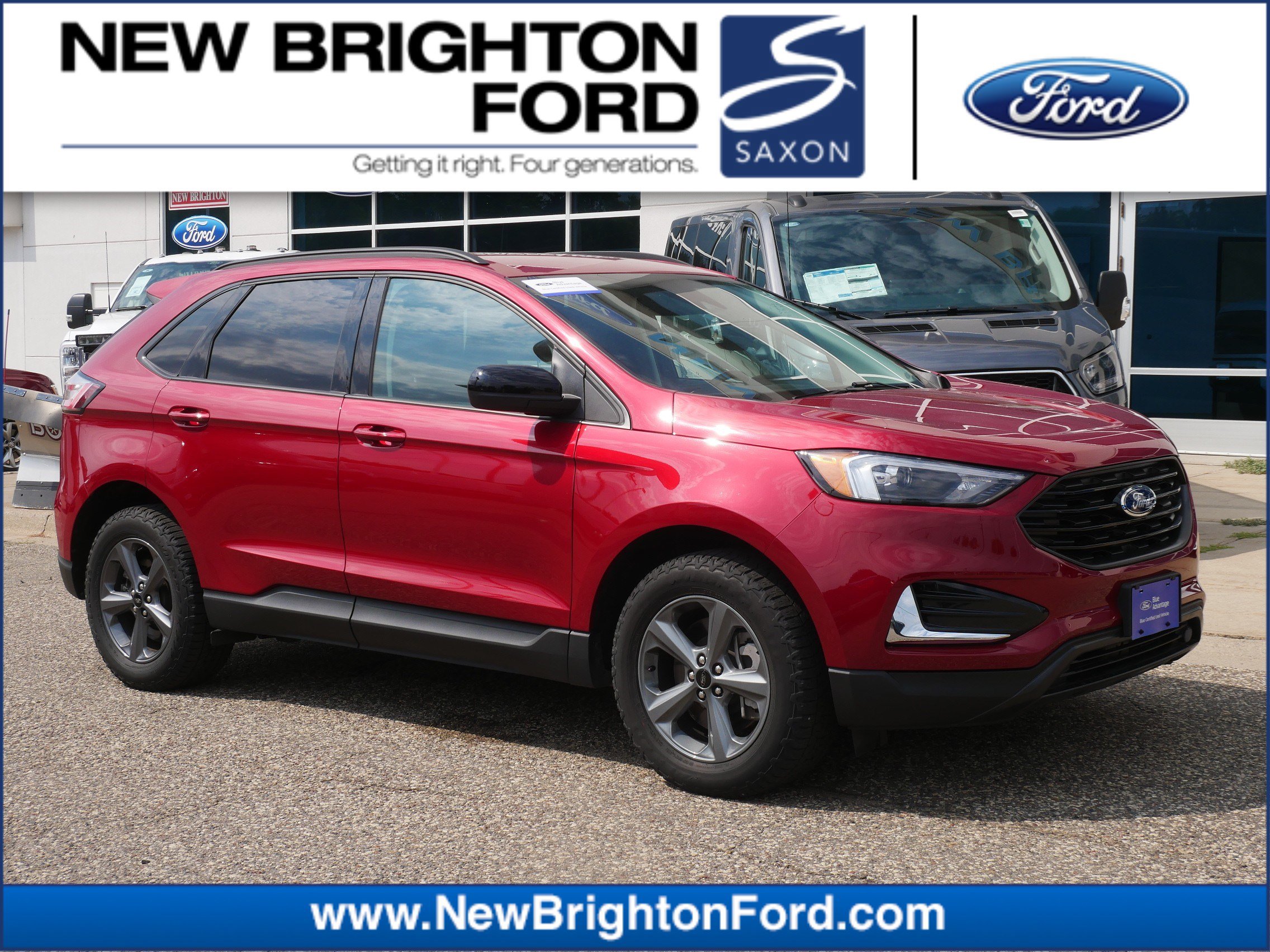 Certified 2023 Ford Edge SEL with VIN 2FMPK4J98PBA07229 for sale in New Brighton, Minnesota