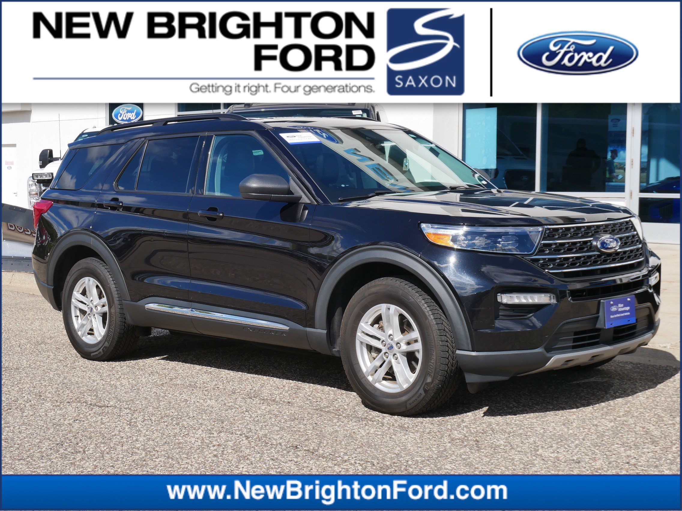 Used 2022 Ford Explorer XLT with VIN 1FMSK8DH5NGA10731 for sale in New Brighton, Minnesota