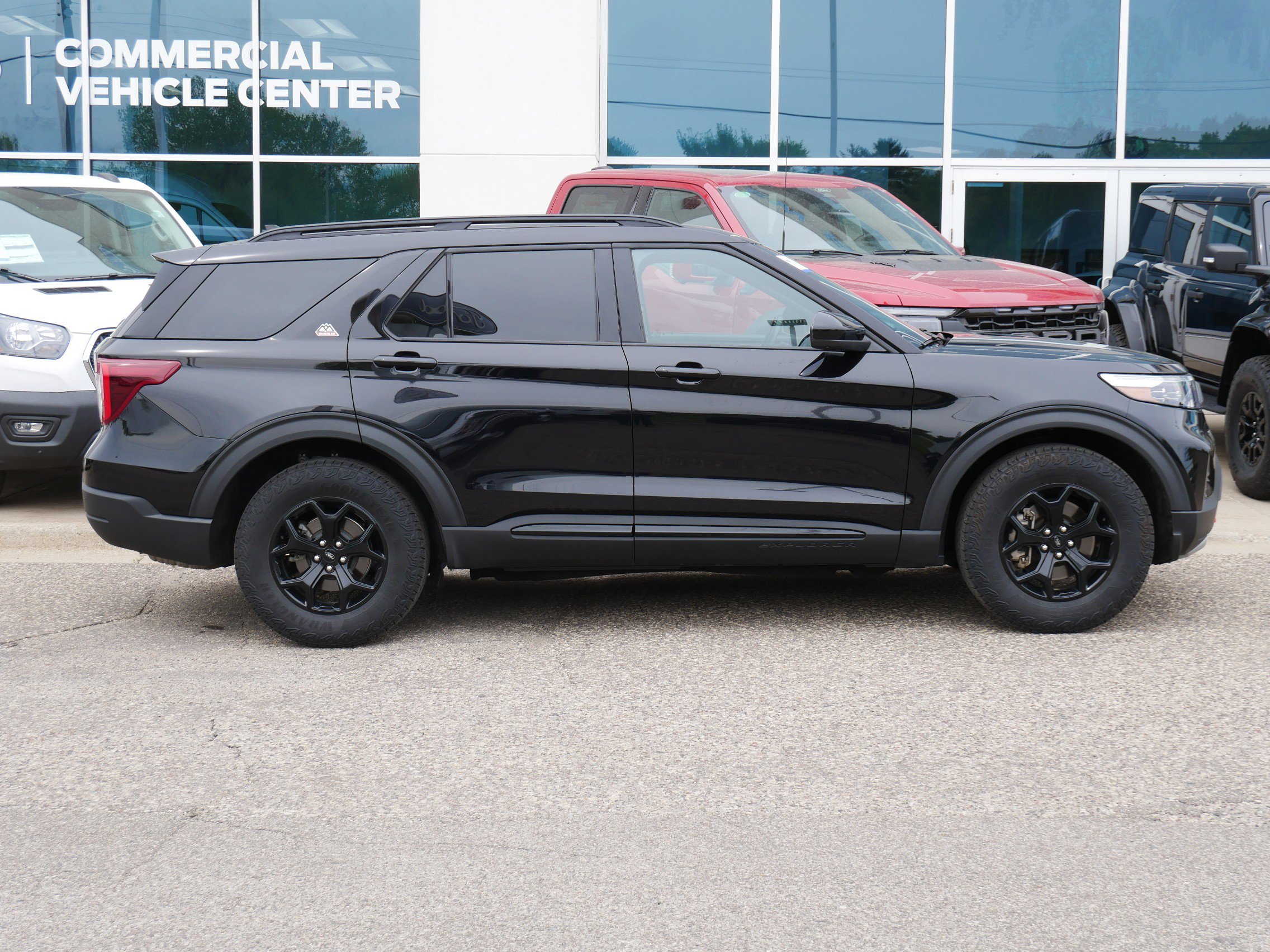 Certified 2023 Ford Explorer TIMBERLINE with VIN 1FMSK8JH4PGA13479 for sale in New Brighton, Minnesota