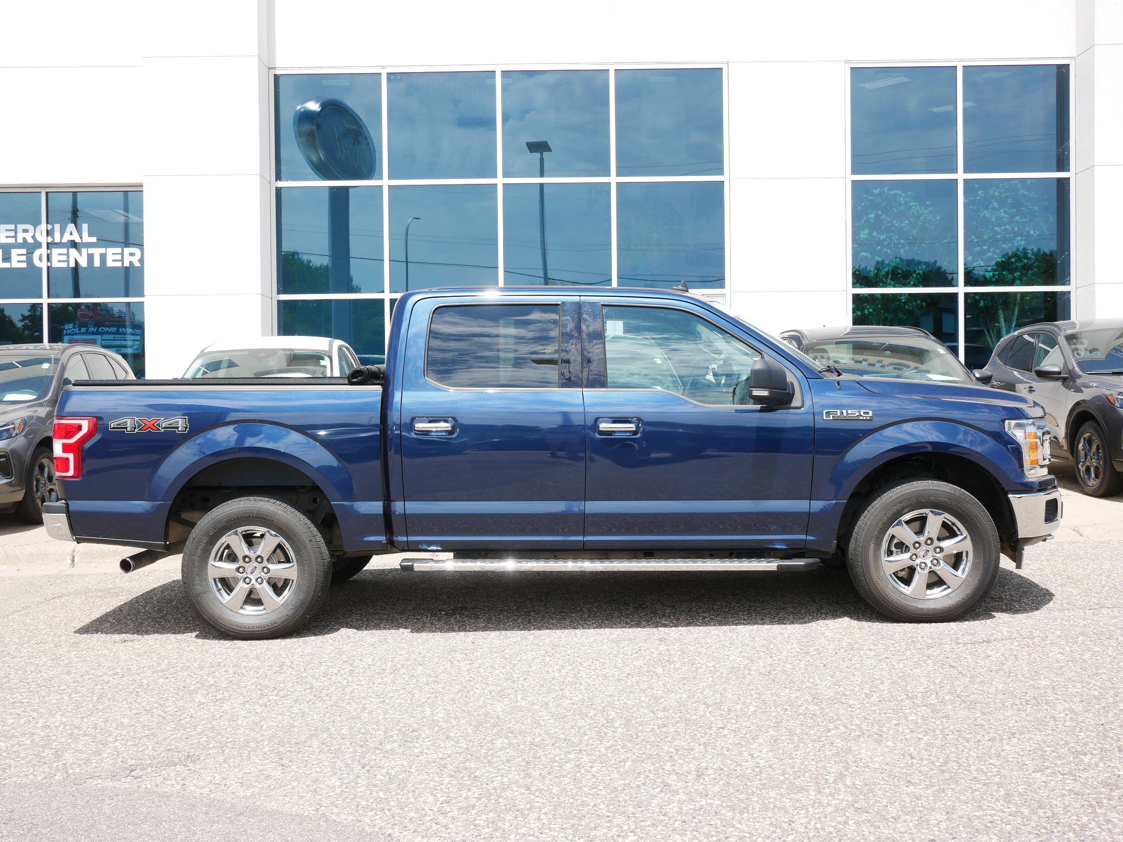 Certified 2019 Ford F-150 XLT with VIN 1FTEW1E48KFD00908 for sale in New Brighton, Minnesota