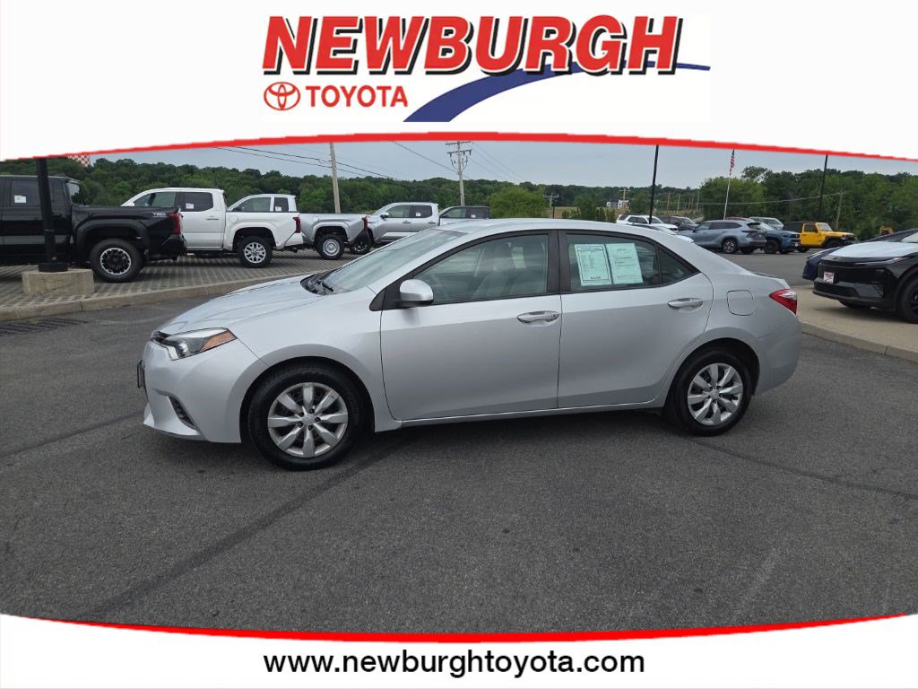 Used 2015 Toyota Corolla LE with VIN 2T1BURHE7FC469098 for sale in Newburgh, NY