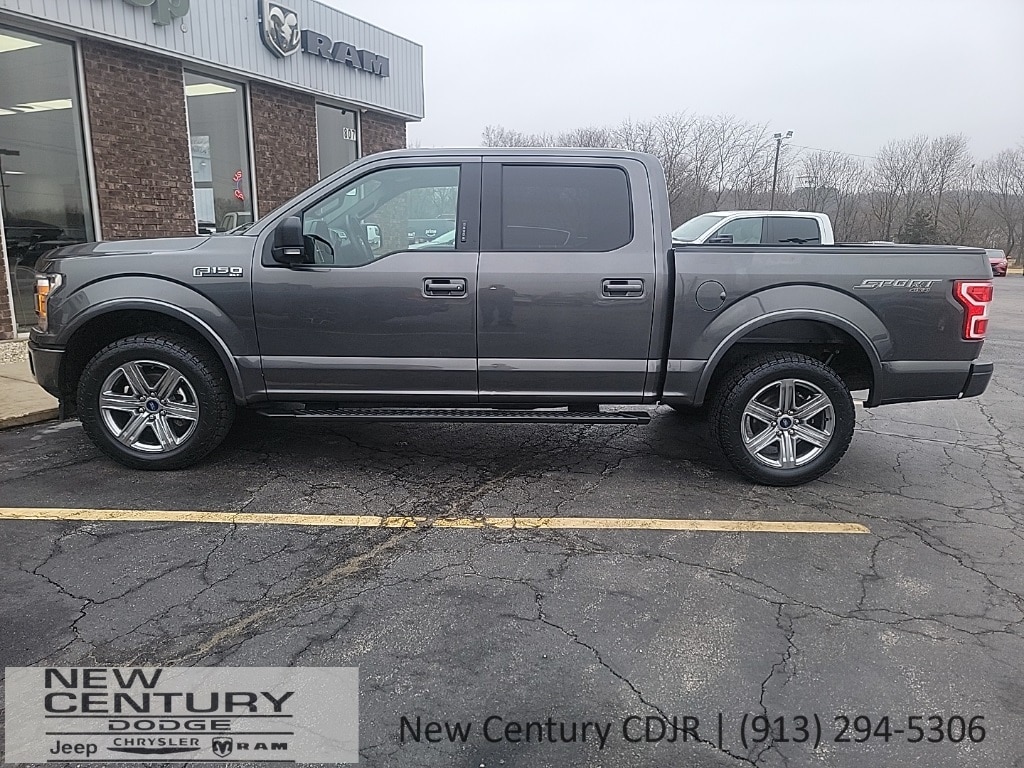 Used 2019 Ford F-150 Lariat with VIN 1FTEW1E54KKC20909 for sale in Kansas City