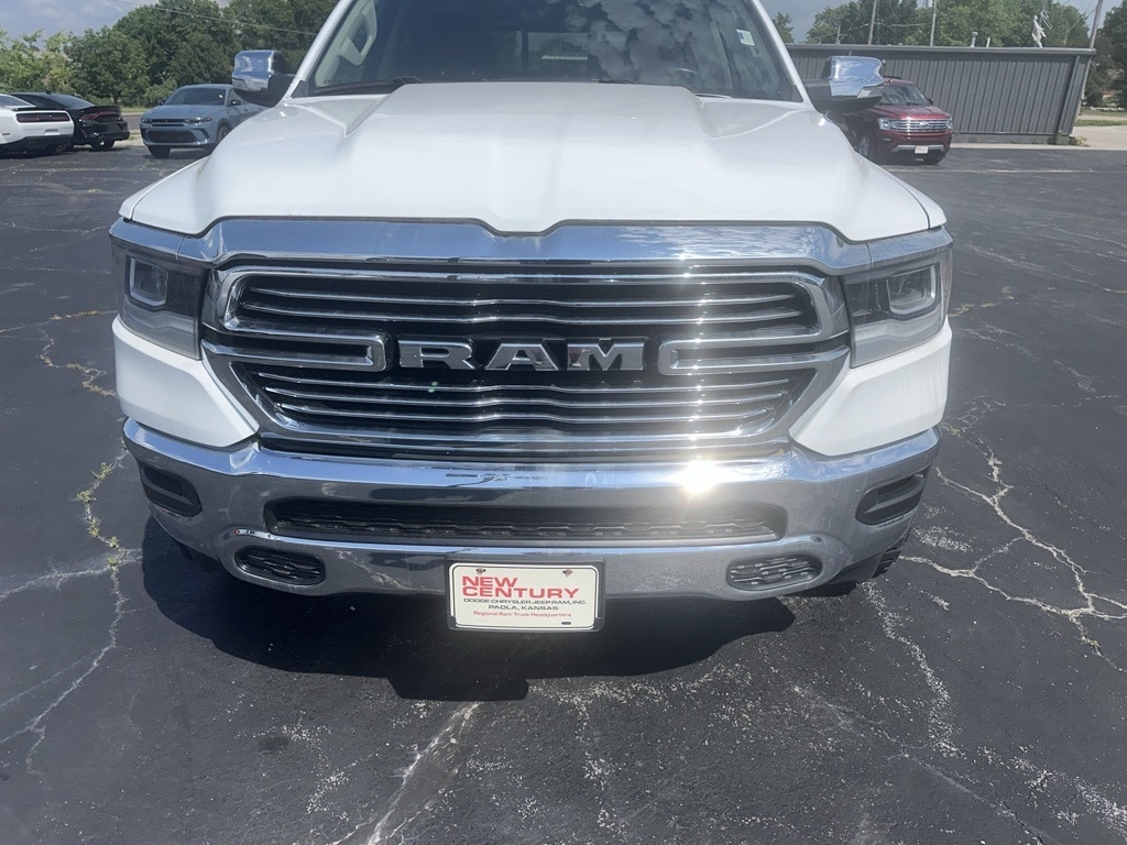 Used 2022 RAM Ram 1500 Pickup Laramie with VIN 1C6SRFJT6NN417151 for sale in Kansas City