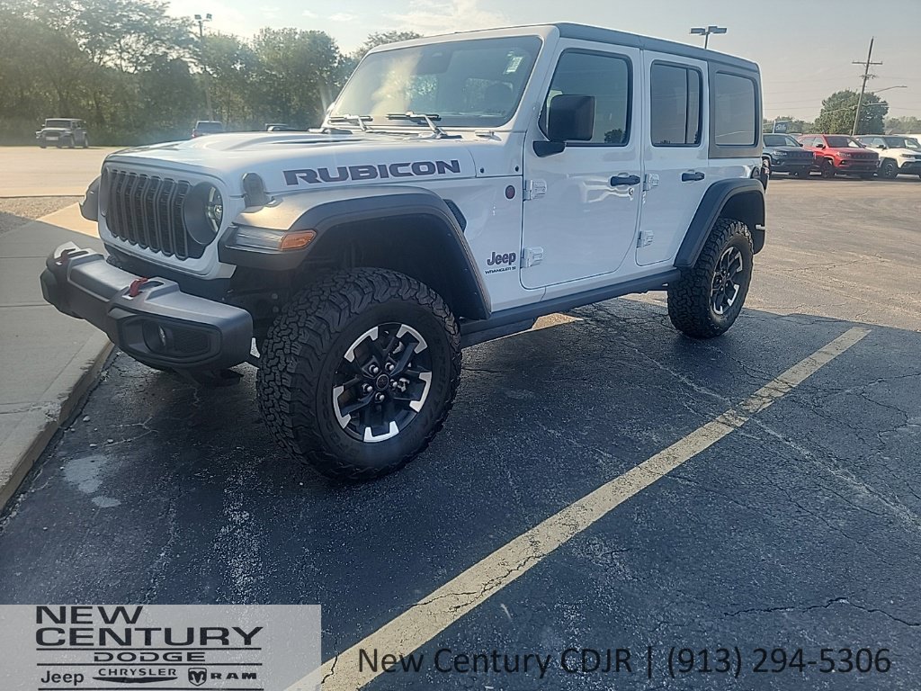 Used 2026 Jeep Wrangler 4-Door Rubicon with VIN 1C4PJXFG5TW213682 for sale in Kansas City