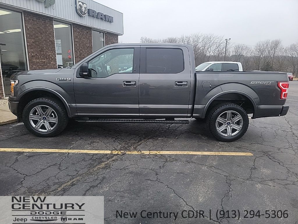Used 2019 Ford F-150 Lariat with VIN 1FTEW1E54KKC20909 for sale in Kansas City