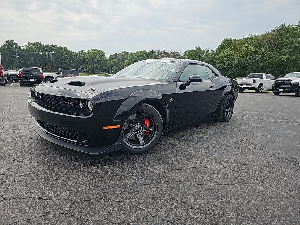 Used 2021 Dodge Challenger SRT with VIN 2C3CDZL97MH609608 for sale in Paola, KS