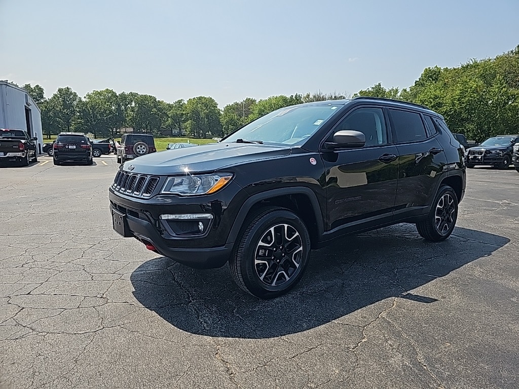 Used 2021 Jeep Compass Trailhawk with VIN 3C4NJDDB0MT545467 for sale in Kansas City