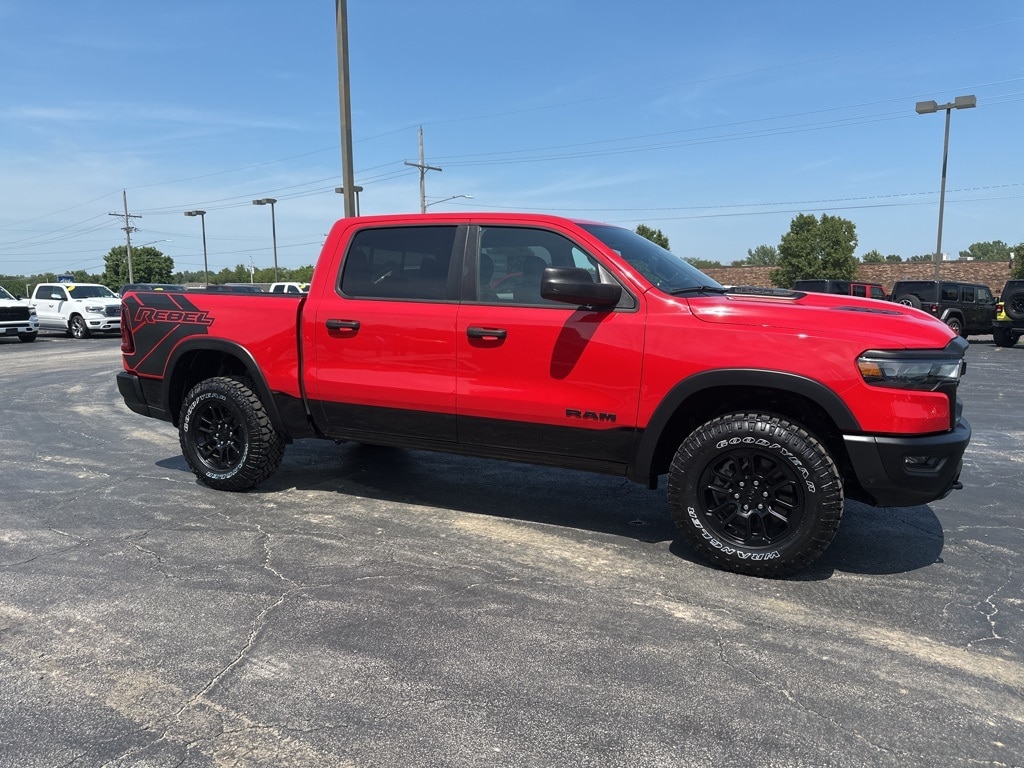 Used 2025 RAM Ram 1500 Pickup Rebel with VIN 1C6SRFLP6SN543005 for sale in Kansas City