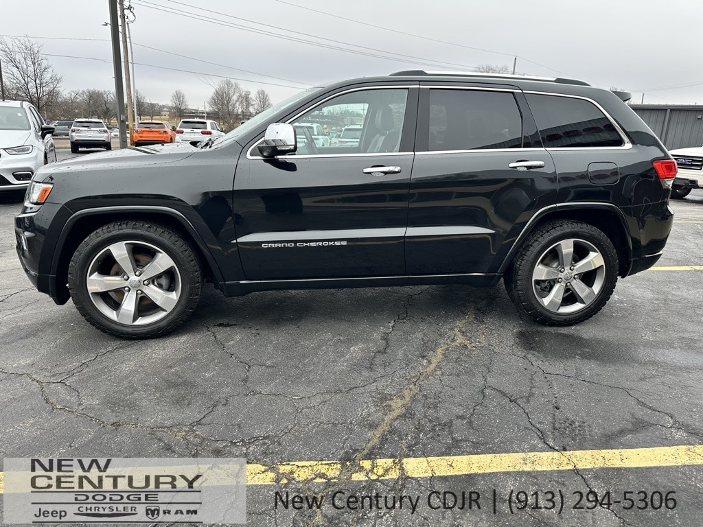Used 2014 Jeep Grand Cherokee Overland with VIN 1C4RJFCG4EC467508 for sale in Kansas City