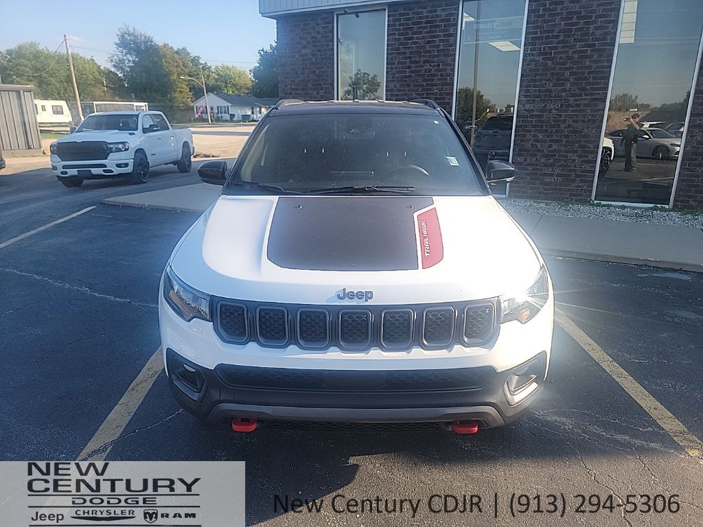 Used 2023 Jeep Compass Trailhawk with VIN 3C4NJDDN3PT565064 for sale in Paola, KS