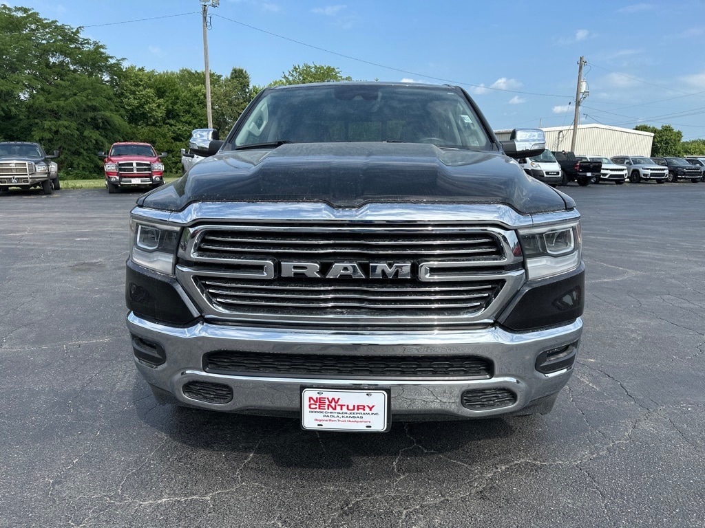 Used 2022 RAM Ram 1500 Pickup Laramie with VIN 1C6SRFJTXNN394831 for sale in Paola, KS