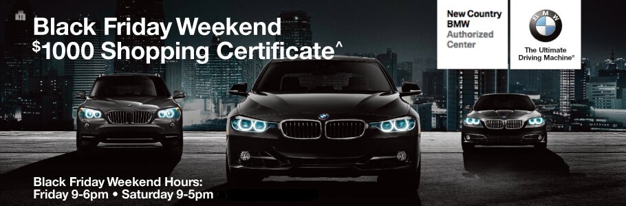 Bmw Black Friday Sales Event New Country Bmw