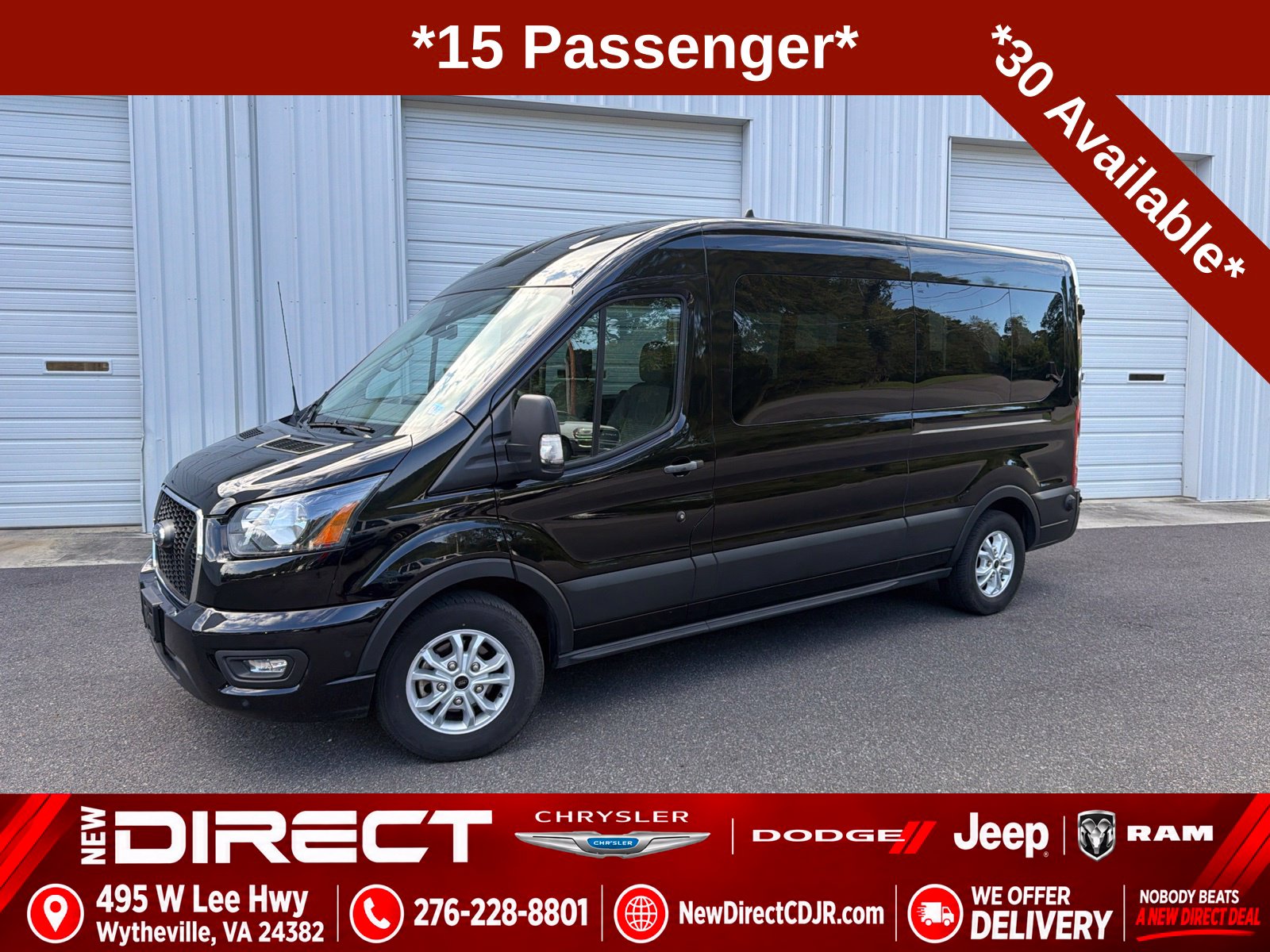 2024 Ford Transit Passenger Van XLT