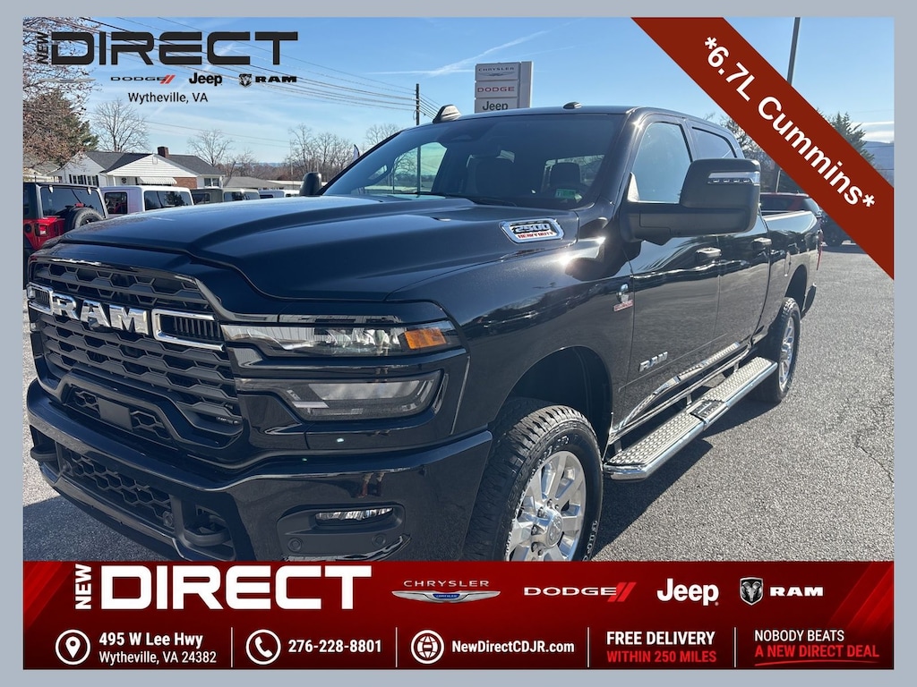 New 2026 Ram 2500 BIG HORN CREW CAB 4X4 6'4 BOX Pickup