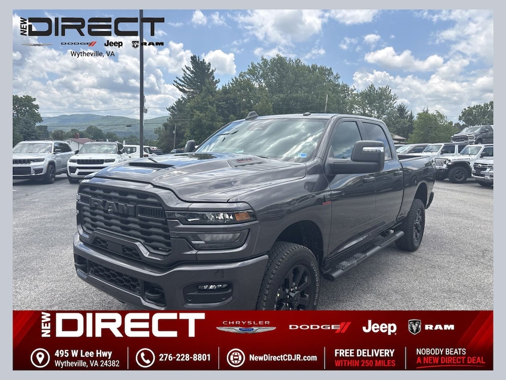 New 2026 Ram 2500 BLACK EXPRESS CREW CAB 4X4 6'4 BOX Pickup