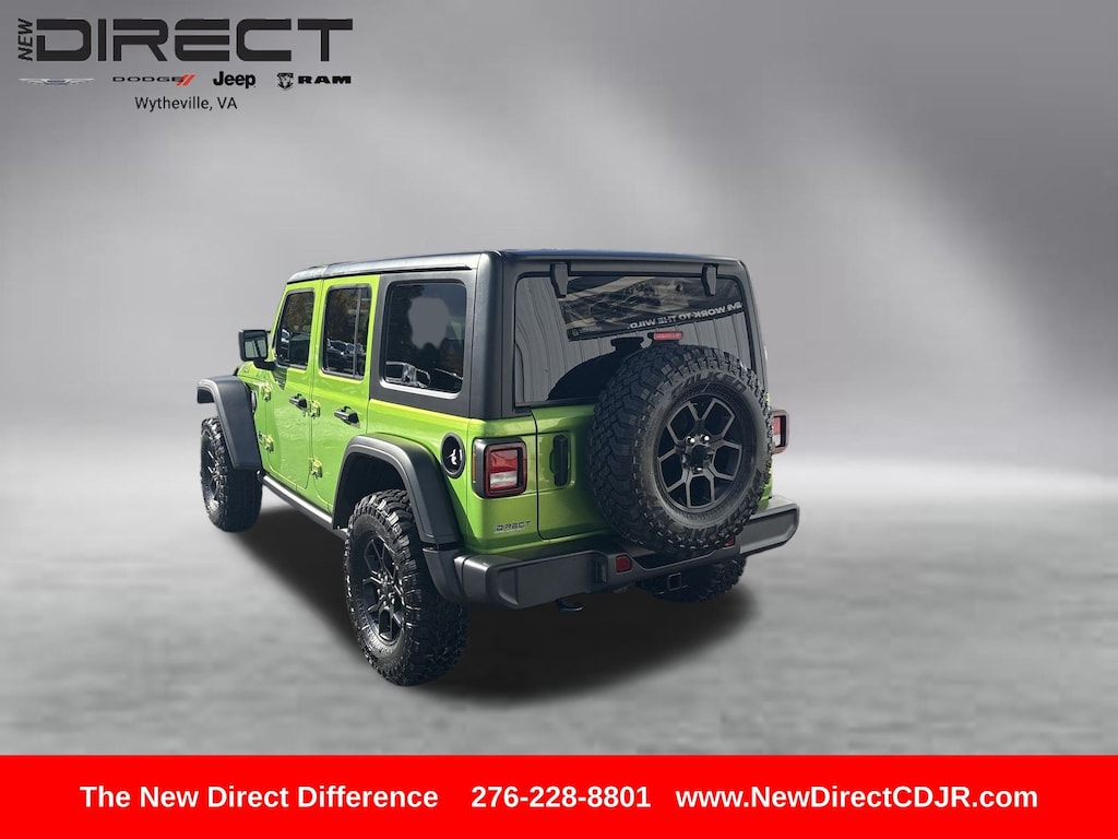 New 2026 Jeep Wrangler 4-DOOR WILLYS Sport Utility