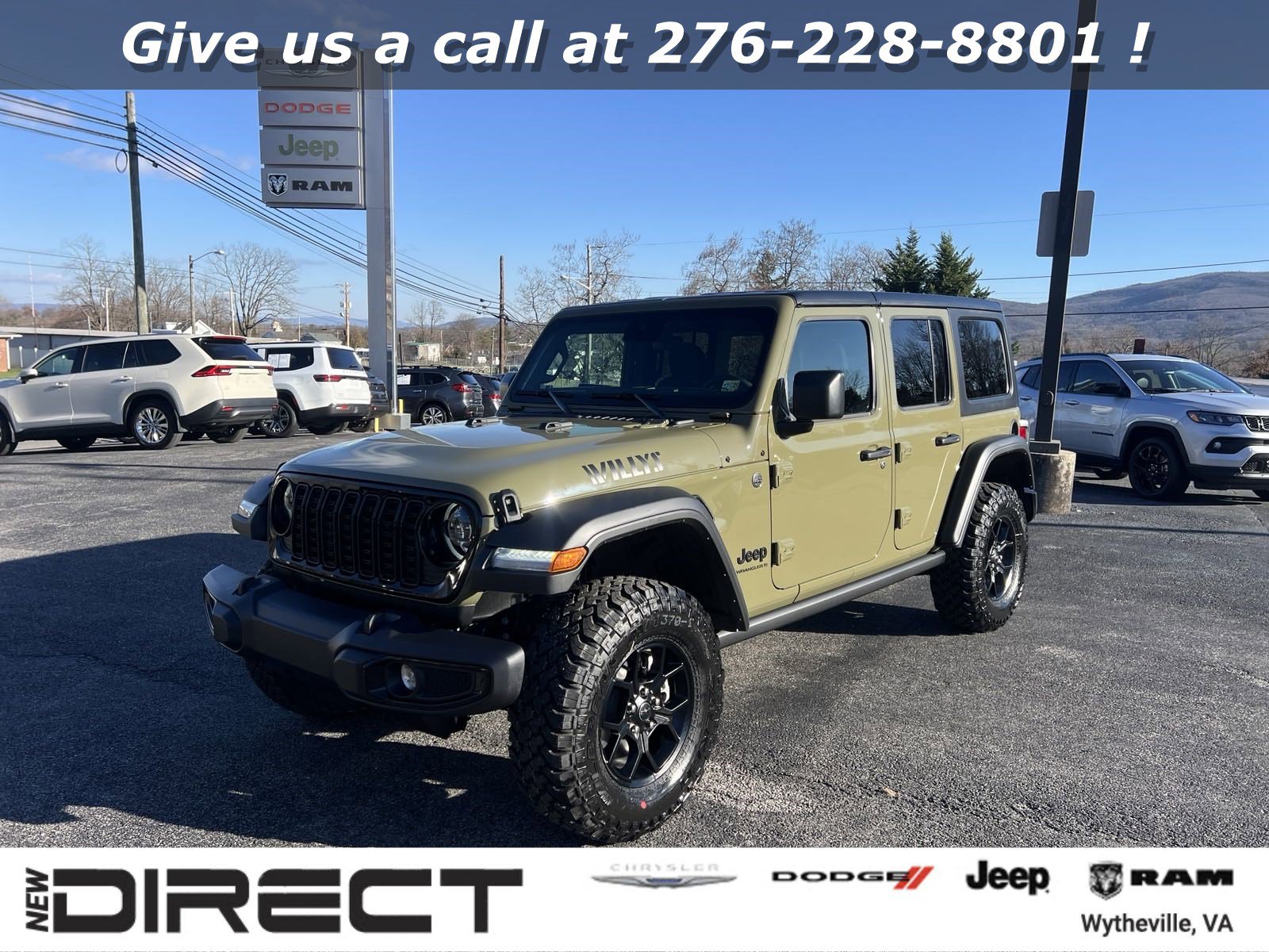 2025 Jeep Wrangler 4-DOOR WILLYS