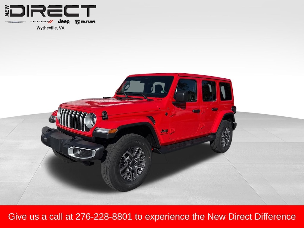 New 2026 Jeep Wrangler 4-DOOR SAHARA Sport Utility