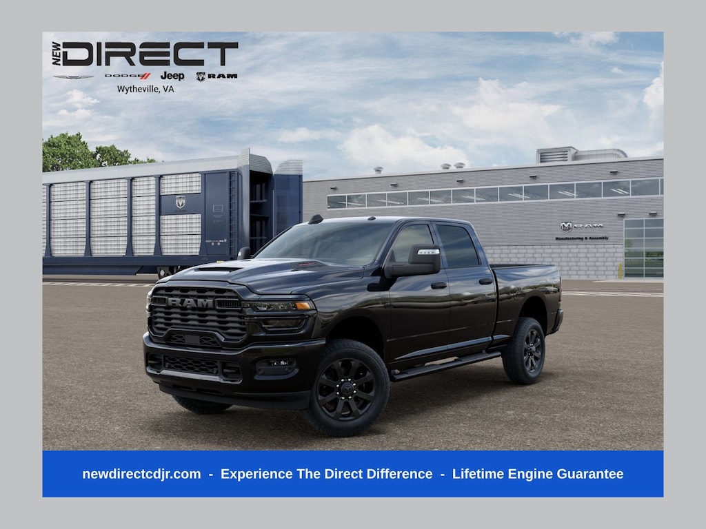 New 2026 Ram 2500 BLACK EXPRESS CREW CAB 4X4 6'4 BOX Pickup