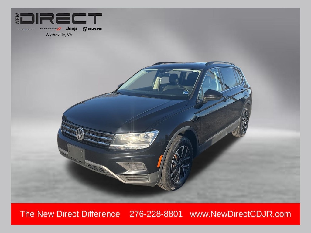 Used 2021 Volkswagen Tiguan 2.0T SE R-Line Black SUV