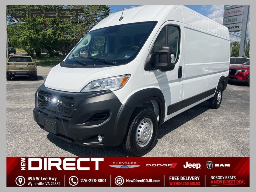 New 2026 Ram ProMaster PROMASTER 2500 TRADESMAN CARGO VAN HIGH ROOF 159' Cargo Van