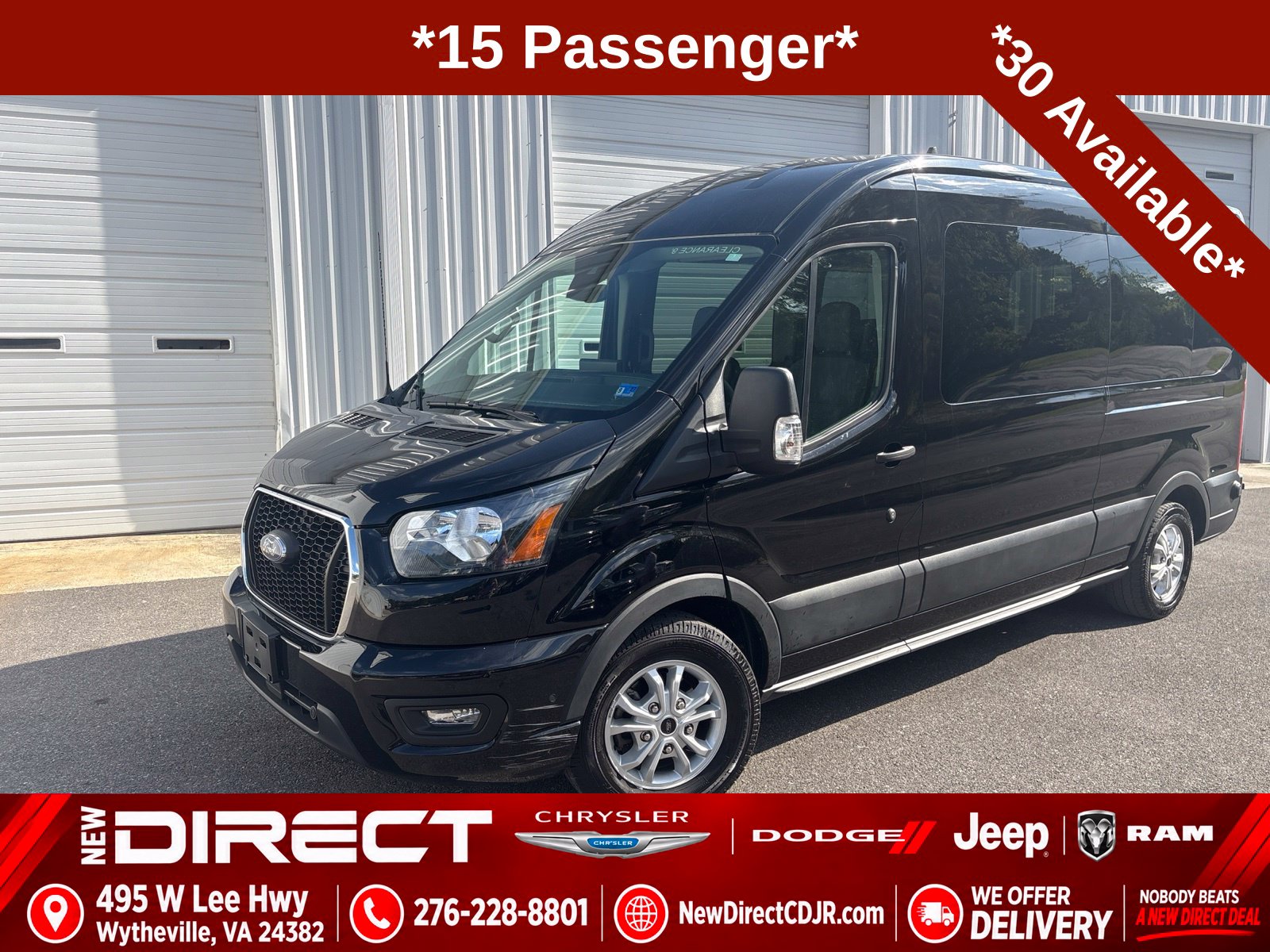 2024 Ford Transit Passenger Van XLT